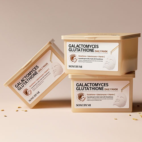 SOME BY MI GALACTOMYCES GLUTATHIONE DAILY MASK 30 Sheets SOME BY MI GALACTOMYCES GLUTATHIONE DAILY MASK 30 Sheets