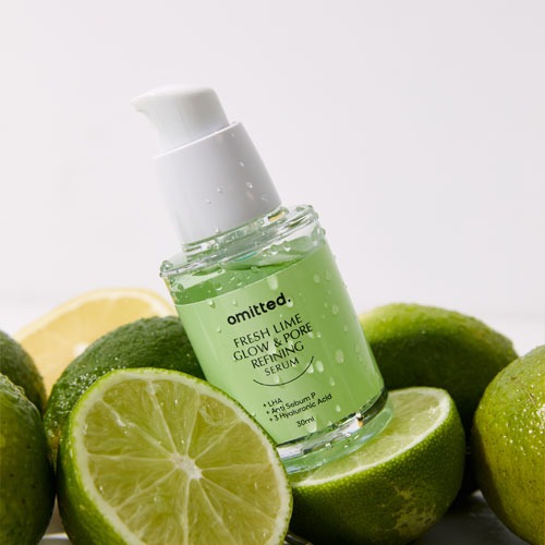 Omitted Fresh Lime Glow & Pore Refining Serum 30ml