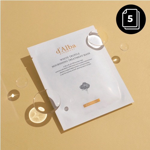 d'Alba White Truffle Nourishing Treatment Mask 25ml * 5ea