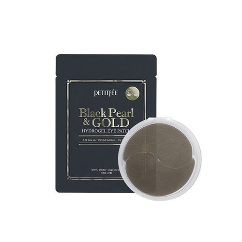 Petitfee Black Pearl & Gold Eye Patch 1ea (EXP:2026.12.17)