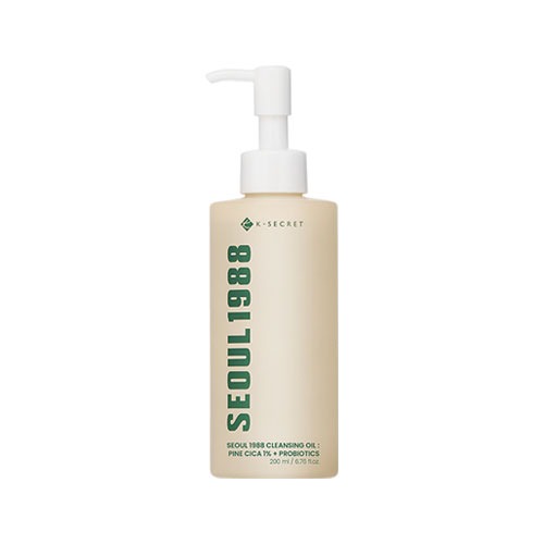 KSECRET SEOUL 1988 Cleansing Oil : Pine Cica 1% + Probiotics 200ml