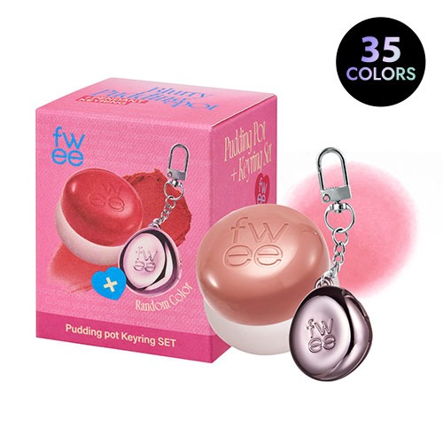 (GL)fwee LIP&CHEEK BLURRY PUDDING POT MV02 HURT +PENDANT KEYRING
