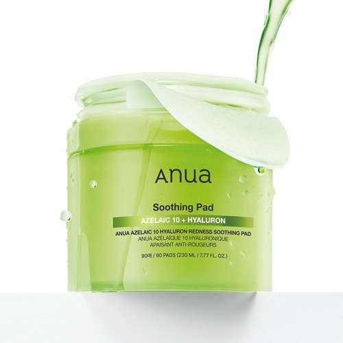 Anua Azelaic 10 Hyaluron Redness Soothing Pad 230ml (90ea)