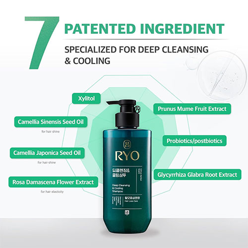 RYO Deep Cleansing & Cooling Shampoo 592ml