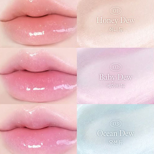 milktouch DEW STAIN SHEER AURORA GLOSS 4g