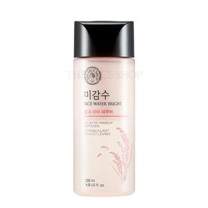 THE FACE SHOP Rice Water Bright Lip &amp; Eye Remover 120ml