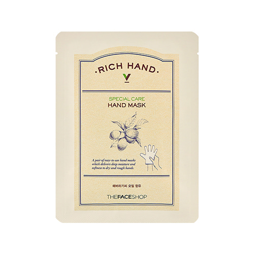 THE FACE SHOP Rich Hand V Special Care Hand Mask 16g
