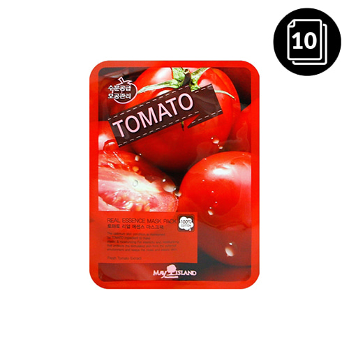 MAY ISLAND Tomato Real Essence Mask Pack 10ea