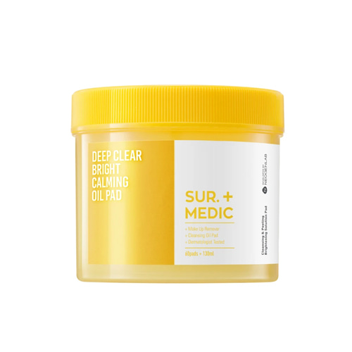 [TIME DEAL] SUR.MEDIC+ Deep Clear Bright Calming Oil Pad 60ea