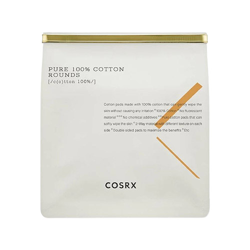 COSRX Pure 100% Cotton Rounds 80 pads
