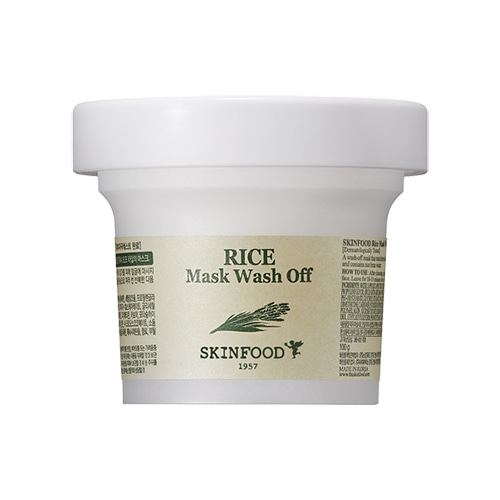 💫Weekend Coupon💫 SKINFOOD Rice Mask Wash Off 120g
