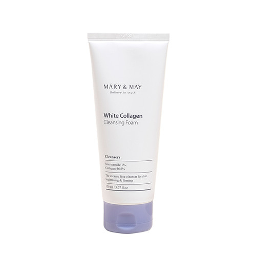 Mary&amp;May White Collagen Cleansing Foam 150ml