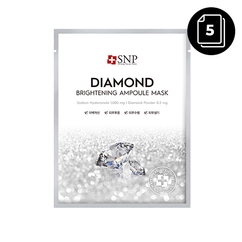 SNP Diamond Brightening Ampoule Mask 25ml