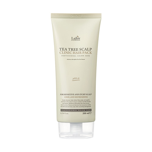 💫Weekend Coupon💫 Lador Tea Tree Scalp Clinic Hair Pack 200g