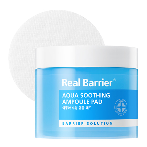 Real Barrier Aqua Soothing Ampoule Pad 90ml (70ea)