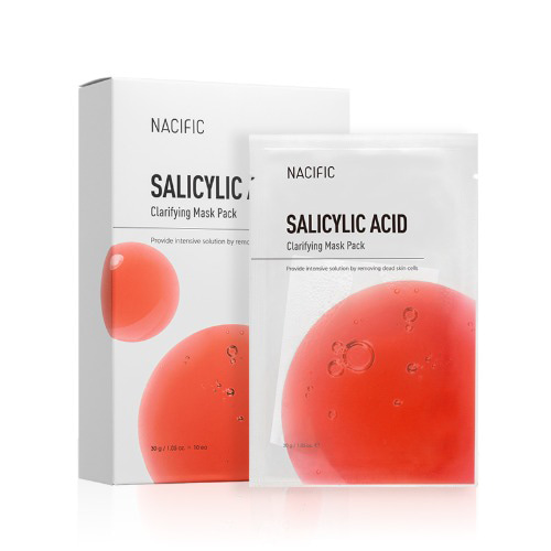 NACIFIC Salicylic Acid Clarifying Mask Pack 30g * 10ea
