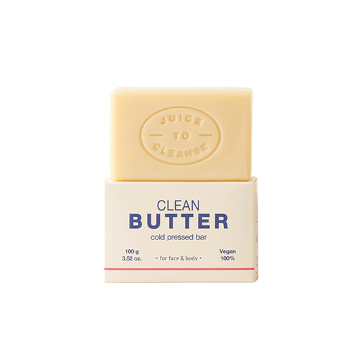 JUICE TO CLEANSE Clean Butter Cold Pressed Bar 100g