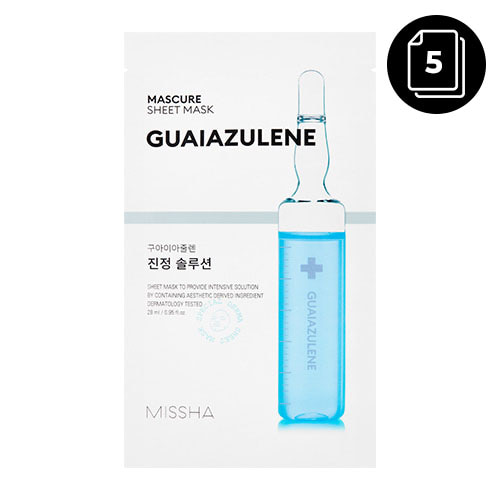 MISSHA Mascure Sheet Mask Guaiazulene 28ml