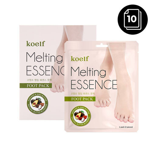 Koelf Melting Essence Foot Mask 10ea (1 box)