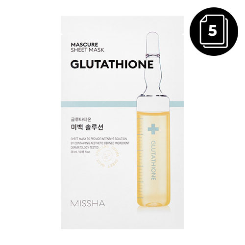 MISSHA Mascure Sheet Mask Glutathione 28ml