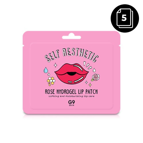 G9SKIN Self Aesthetic Rose Hydrogel Lip Patch 5ea