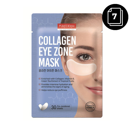 PUREDERM Collagen Eye Zone Mask 30sheets * 7ea (Renewal)