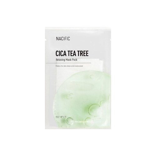 [MD] NACIFIC Cica Teatree Relaxing Mask Pack 1ea (EXP:2024.12.07)