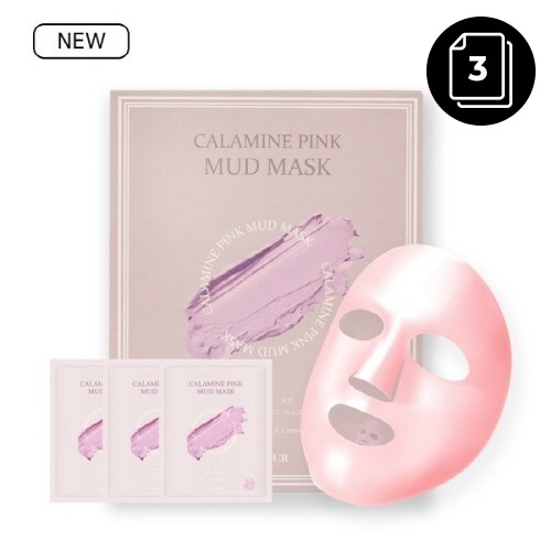 by:OUR CALAMINE PINK MUD MASK 13g * 3ea