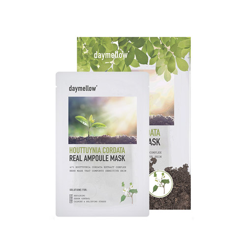 daymellow Houttuynia Cordata Real Ampoule Mask 5ea