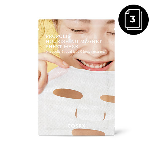 COSRX Full Fit Propolis Nourishing Magnet Sheet Mask 3ea