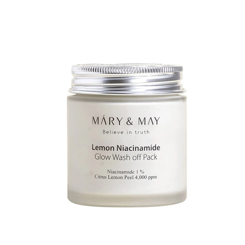 Mary&amp;May Lemon Niacinamide Glow Wash off Pack 125g