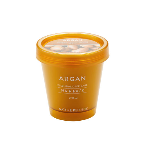 [TIME DEAL] NATURE REPUBLIC Argan Essential Deep Care Hair Pack 200ml (22AD)