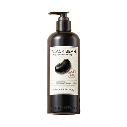 💫Weekend Coupon💫 NATURE REPUBLIC Black Bean Anti Hair Loss Shampoo 300ml(22AD)