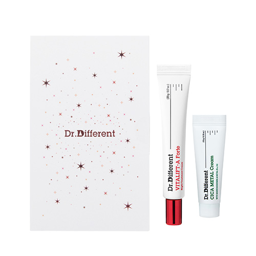 Dr.Different VITALIFT-A Forte 20g + Cica Metal Cream 10g Special Set