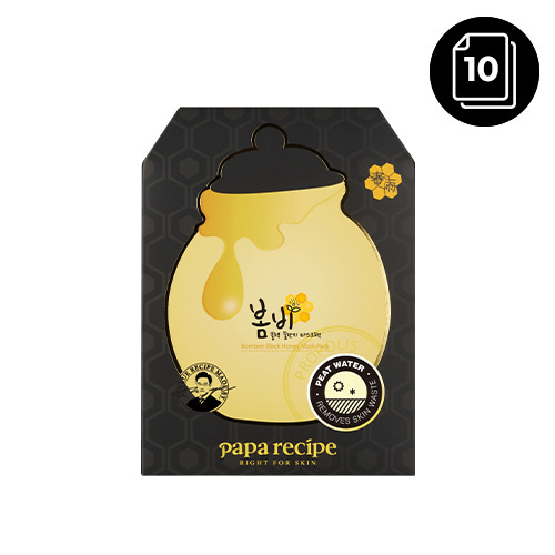 Papa Recipe Bombee Black Honey Mask 25g * 10ea