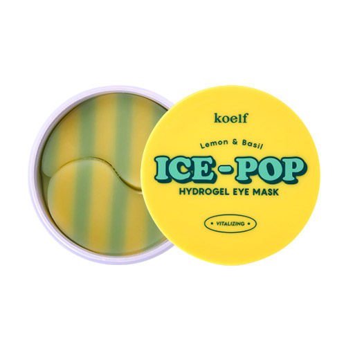 koelf Lemon &amp; Basil Ice-pop Hydrogel Eye Mask 60ea (30usage)