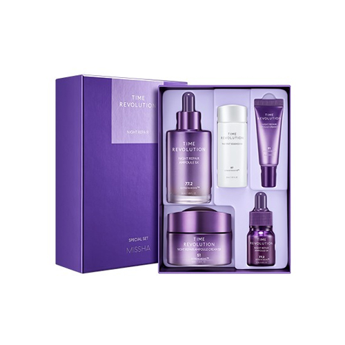 [TIME DEAL] MISSHA Time Revolution Night Repair Special Set 5x