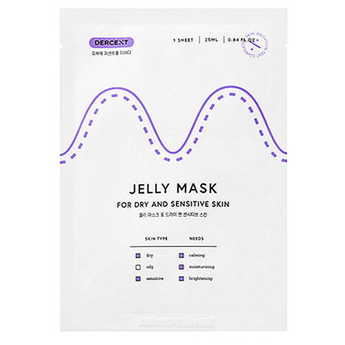 DERCENT Jelly Mask for Dry And Sensitive Skin 25ml
