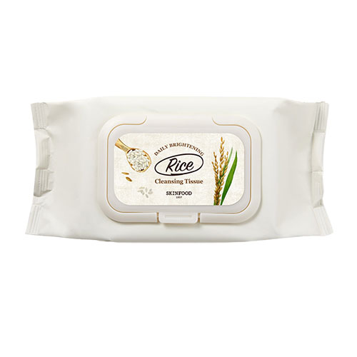 SKINFOOD Rice Daily Brightening Cleansing Tissue 80ea