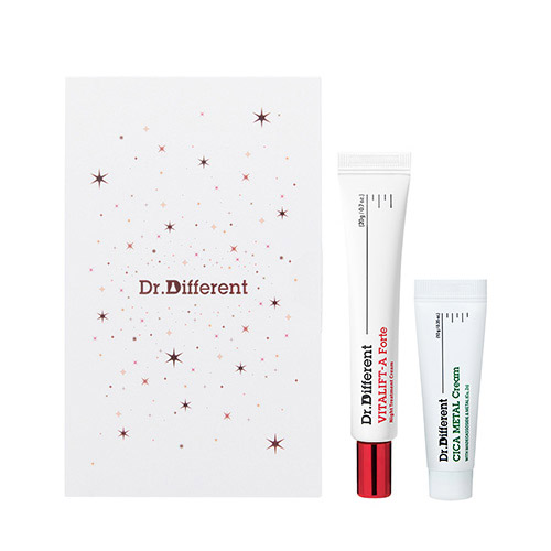 Dr.Different VITALIFT-A Forte 20g + Cica Metal Cream 10g Special Set
