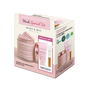 Mary&amp;May Vegan Rose Hyaluronic Mask Special Set 125g+30g