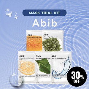 Abib Mild Acidic pH Sheet Mask Trial Kit 5ea