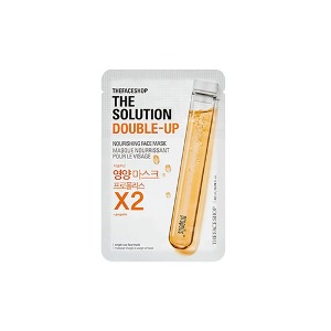 THE FACE SHOP The Solution Double up Mask 22ml # Nourishing