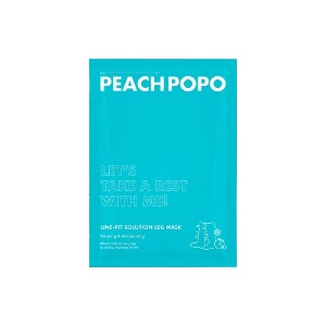 Peachpopo Line-Fit Solution Leg Mask 40ml * 1Sheets