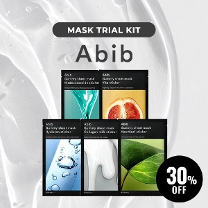 Abib Gummy Sheet Mask Trial Kit 5ea