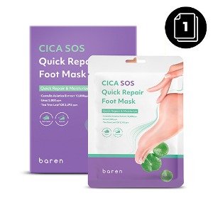 BAREN CICA SOS Quick Repair Foot Mask 1ea