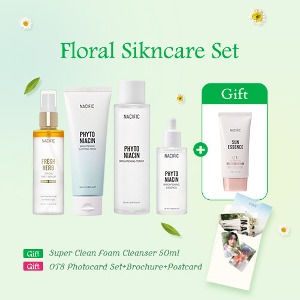 Nacific Skincare Set 5sku+Flowering Day Goods Set(with ATEEZ)