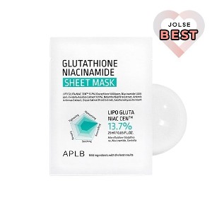 APLB Glutathione Niacinamide Sheet Mask 25ml