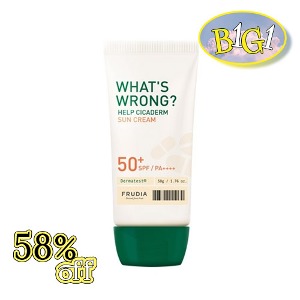 (1+1) FRUDIA What&#039;s Wrong Help Cicaderm Sun Cream 50g
