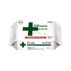Dr.ato Hand Sanitizer Wet Tissue 20p